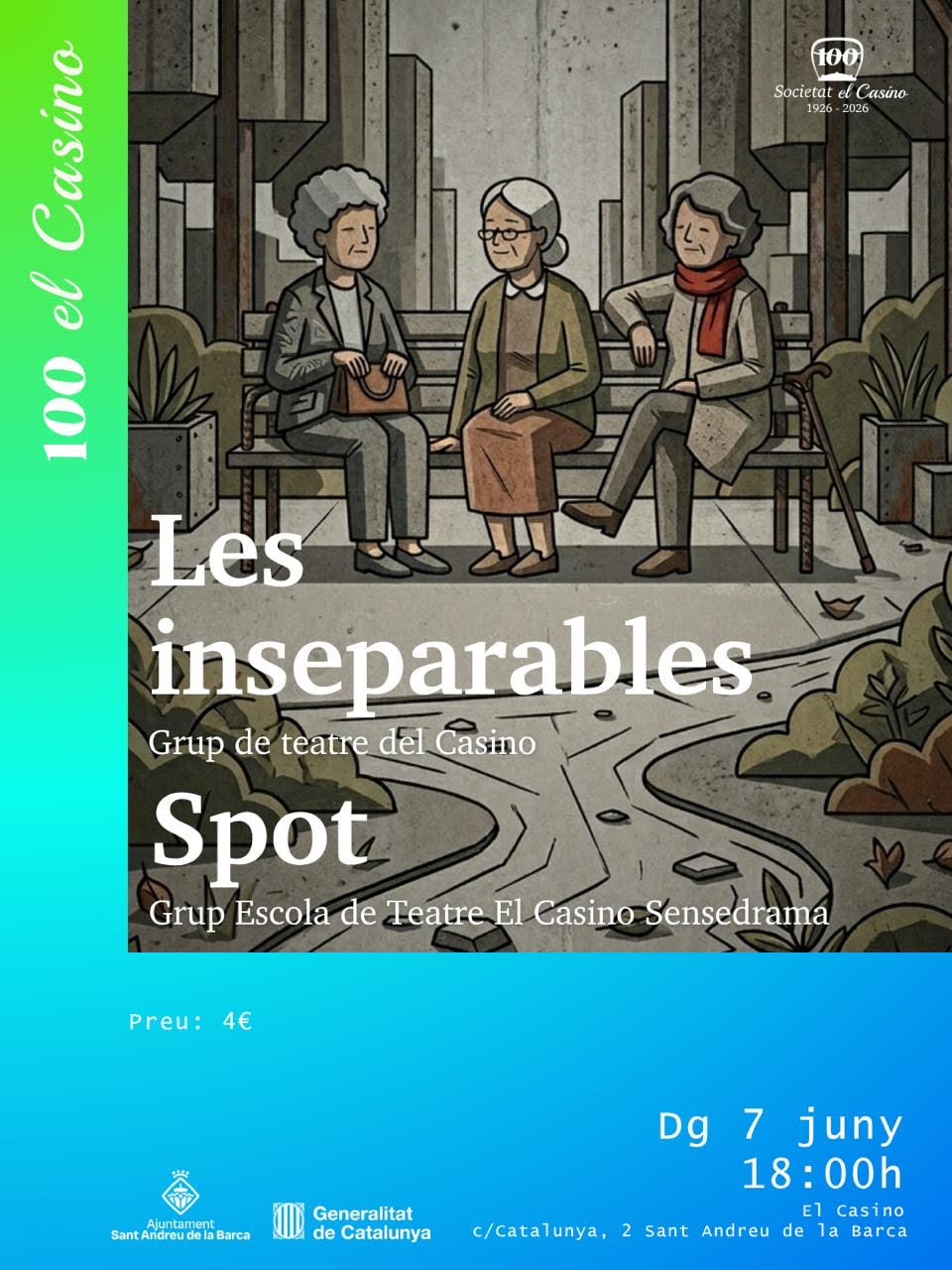 Teatre: Les inseparables + Spot