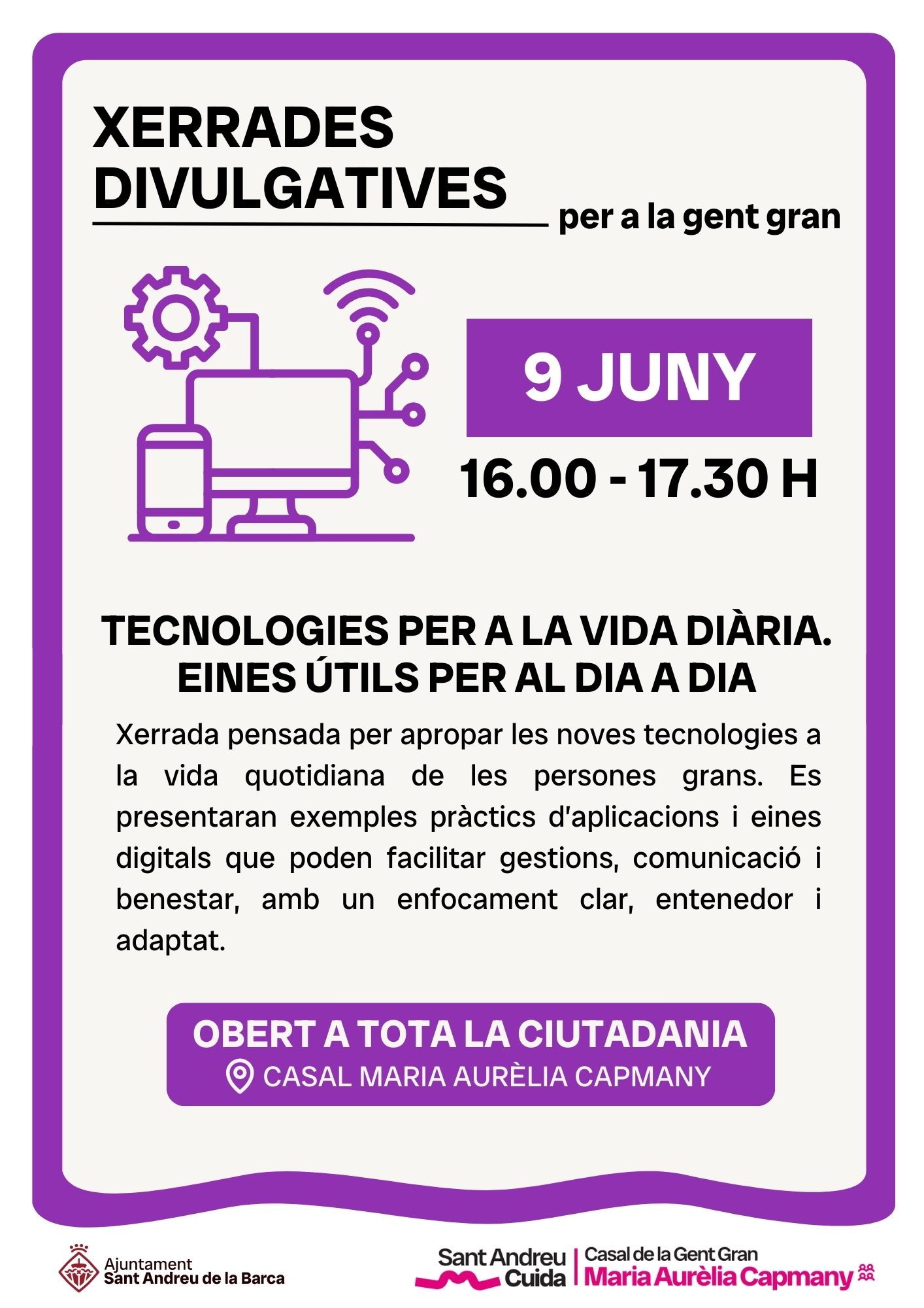 Tecnologies per a la vida diària. Eines útils per al dia a dia