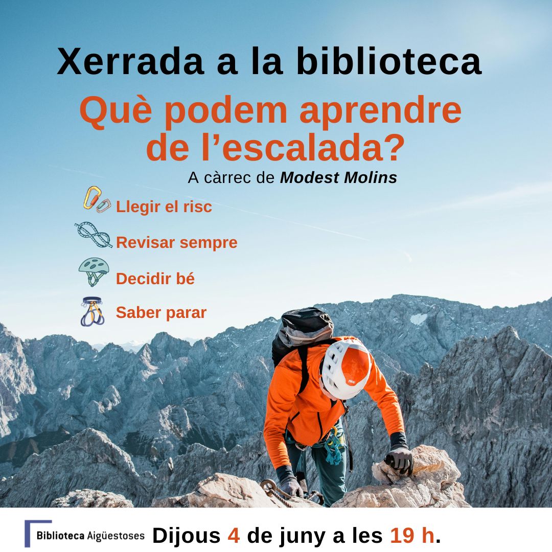 Què podem aprendre de l’escalada?