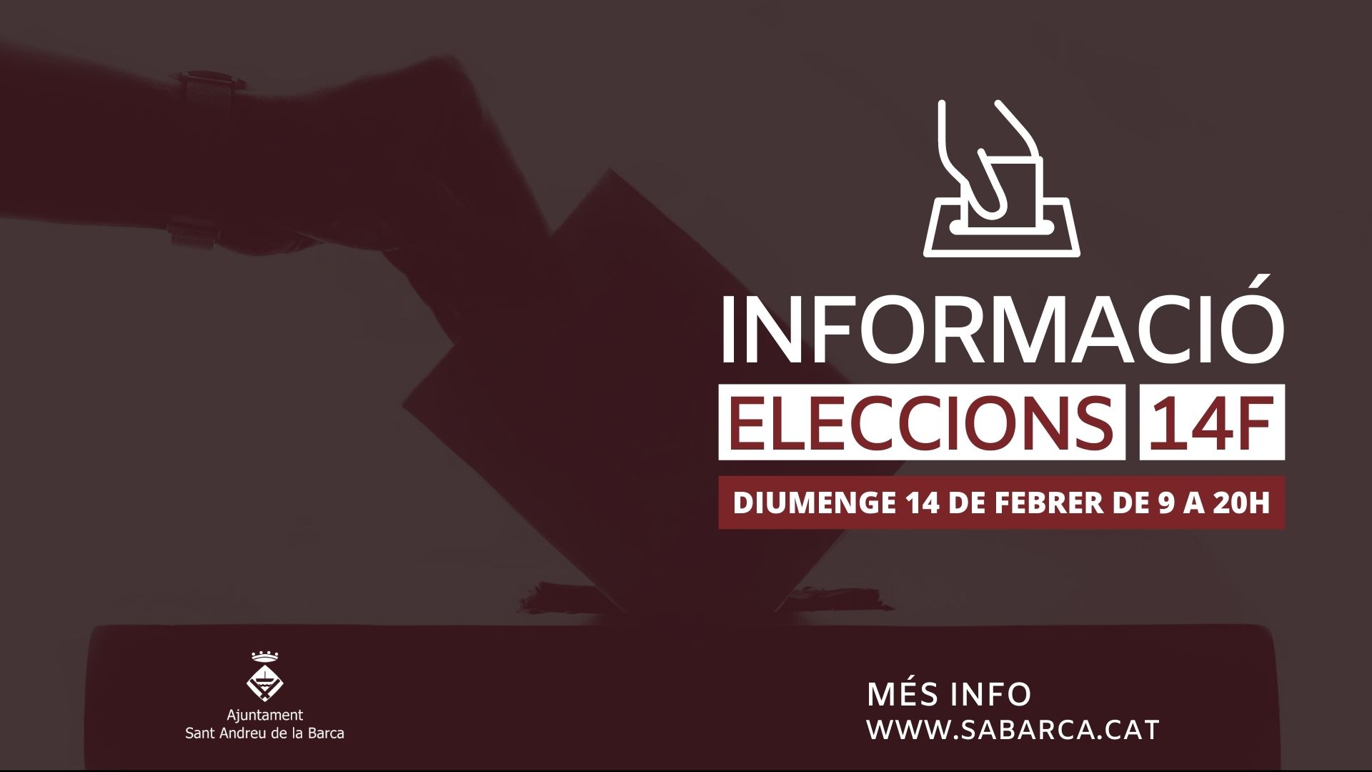 Canvis als col·legis electorals per a les eleccions del 14 de febrer