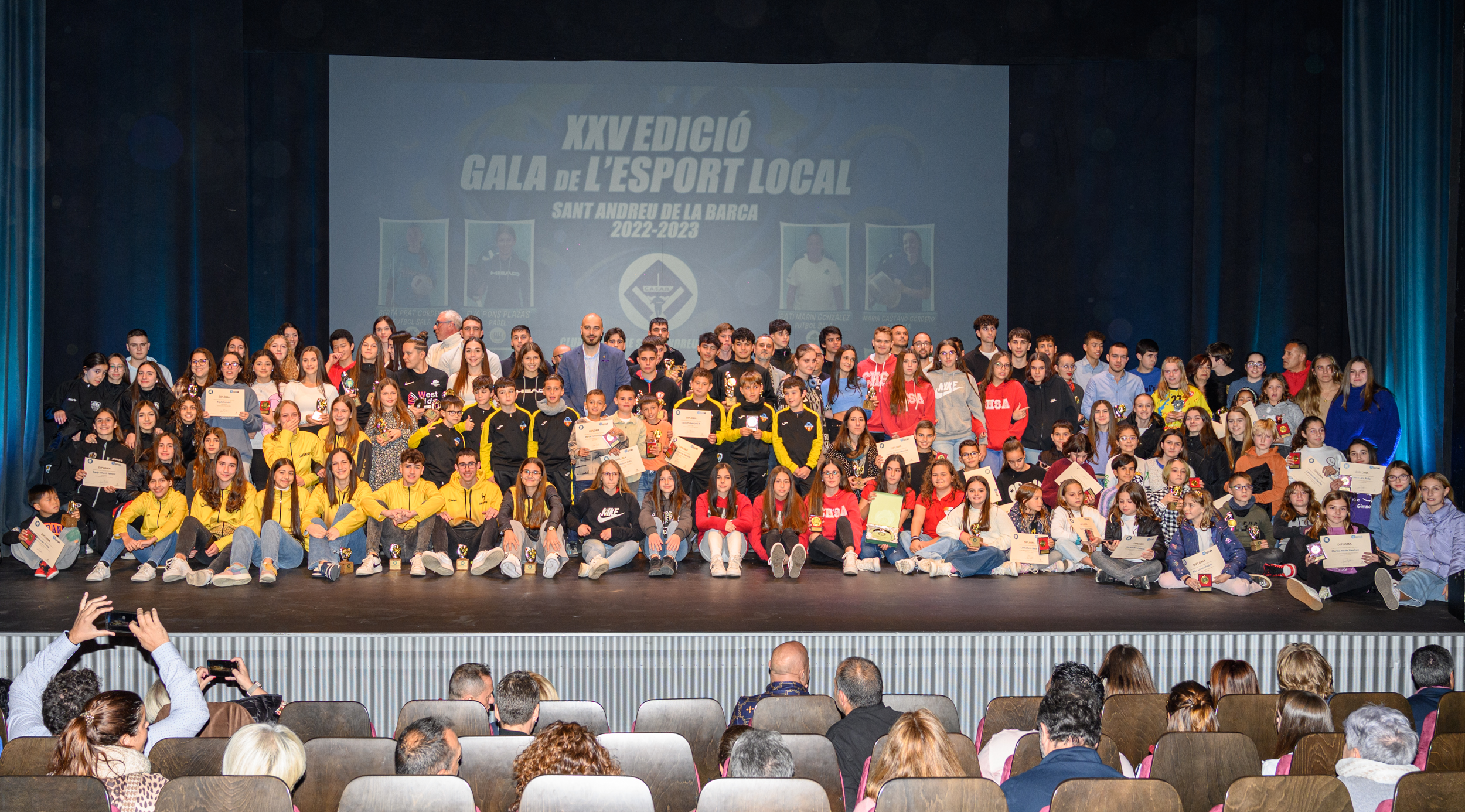 Irati Marín, Ghofran El Khayaty, Maria Castaño i Juanjo Querol, guanyadors dels Premis de l'Esport Local